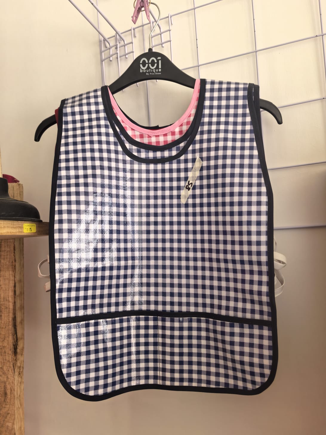 MANDIL ESCOLAR NIÑOS rosa,rojo,azul y verde