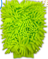 Guante de microfibra