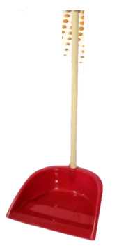 RECOGEDOR PLASTICO B/MADERA