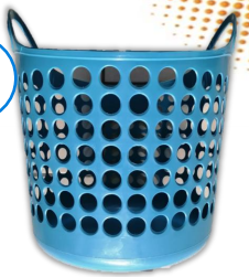 CANASTO CALADO FLEXIBLE OREJAS