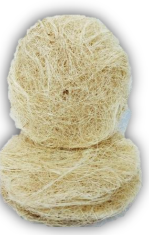 Estropajo Plano  rueda Henequén